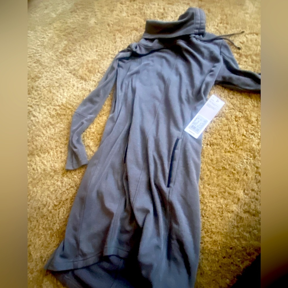 Lole Black Sweatshirt Long Sleeve Turtleneck Call Me Dress size L
